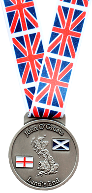 land's end to john o'groats medal